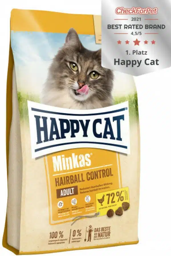 Happy Cat - Minkas היירבול עוף 4 ק״ג